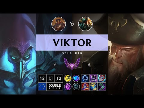 Viktor Mid vs Gangplank: Godlike - EUW Master Patch 14.15