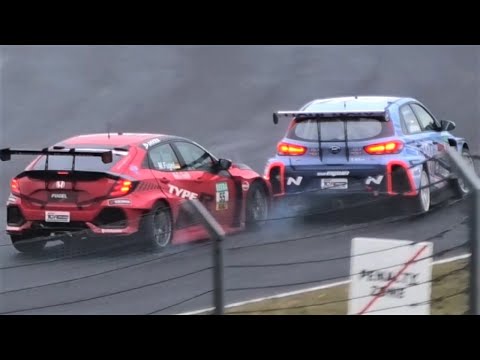ADAC TCR Germany 2021 - Crash, M. Fugel Aggressive Driving & Action - Nürburgring