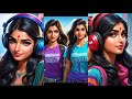 4K AI ART Indian Fashion Showcase Emma087 Pixcelvibe Lookbook Model Fashion Aiart Vertical