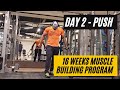 Muscle Building Workout DAY 2 | Chest & Triceps | Push Workout | Aesthetic Karthik