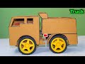 Diy How To Make A Cardboard Truck Creative Ideas Ak