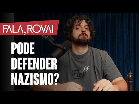 Monark defende no Flow a liberdade de expressão do nazismo;e agora defensores do "não-cancelamento"?