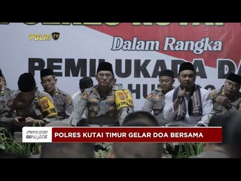 PRESISI UPDATE : JELANG PILKADA 2024, POLRES KUTAI TIMUR GELAR DOA BERSAMA 30/08/2024