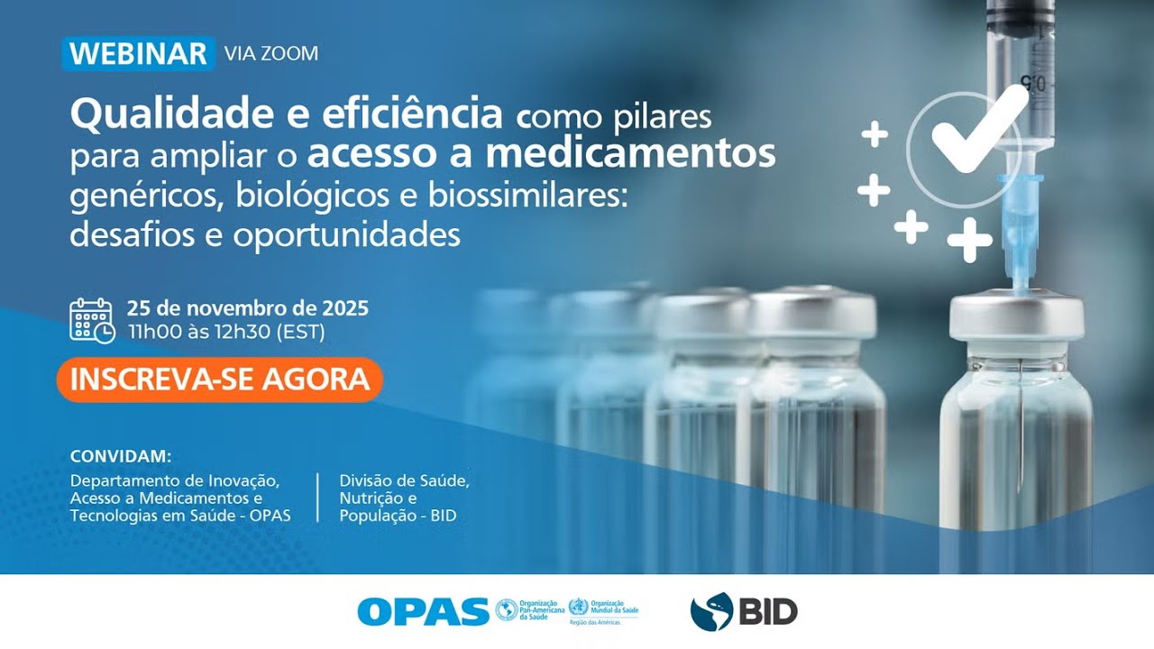 Qualidade e eficiência para ampliar o acesso a medicamentos genéricos, biológicos e biosimilares