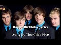 Happy Birthday lyrics by The Click Five