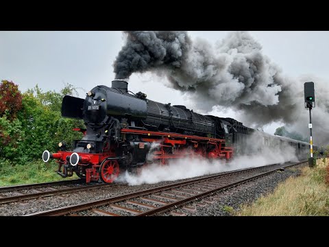 Dampfspektakel auf der Schiefe Ebene 100 Jahre Baureihe 01 04.10.2025 4K