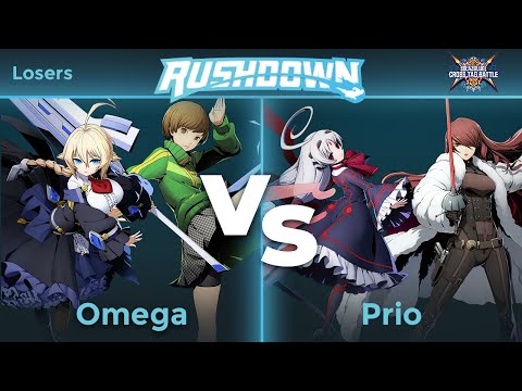 Rushdown 22 - FRKS| Omega (Chie, Es) vs Keller | Prio (Mitsuru, Vatista) Losers - BBTAG