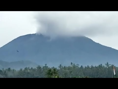 Arab Today- Small eruption at Indonesia volcano triggers