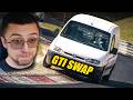 I Got TERRIFIED In A GTI Swapped Delivery Van Nürburgring