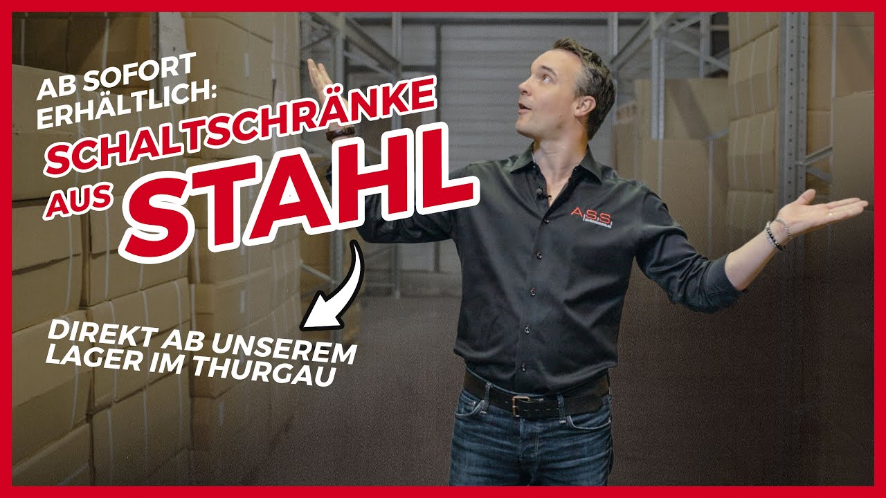 Jetzt auch Schaltschränke aus Stahl