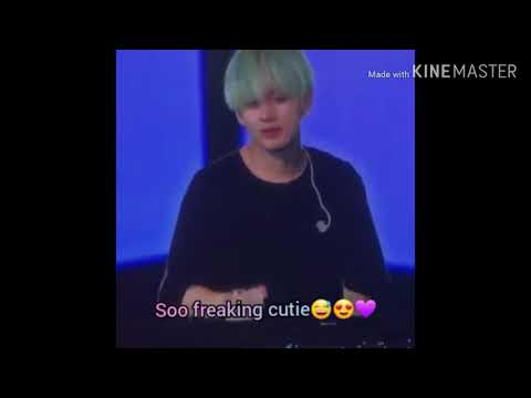 BTS V Ment trying to speak thai omg you so cutie baby everly Bangkok D1