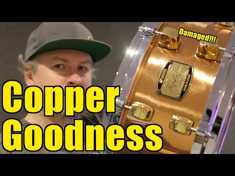 KOZO Suganuma Copper Snare Drum