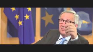 Download the video "Jean Claude Juncker lashes out at stupid nationalists on eve of European elections"