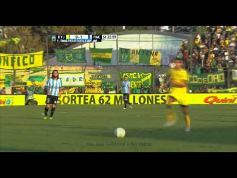 Increíble lo que se perdió Fernández. Defensa 0 - Racing 1. Fecha 6. Primera División 2015. FPT.