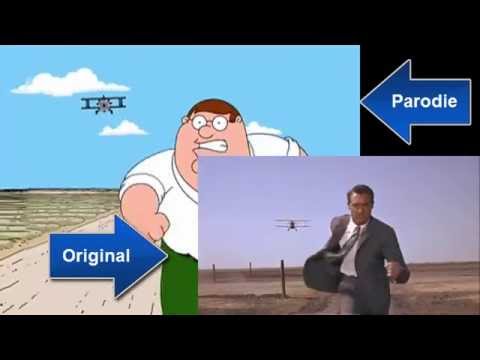 North by Northwest Parodie by Family Guy