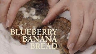 Lovina's Amish Blueberry Banana Bread Recipe