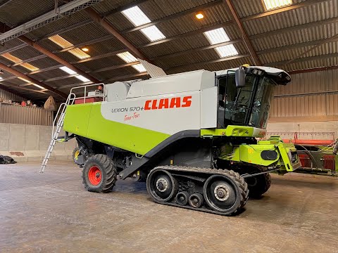 CLASS Lexion 570+ TT C/W 7.5 M Vario Header with Autocast Fitted (For Sale)