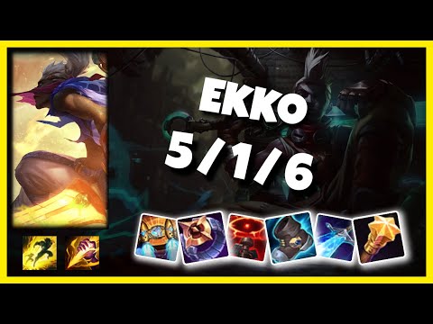 Ekko 10.25 S11 Jungle Challenger Replay (5/1/6) - NA