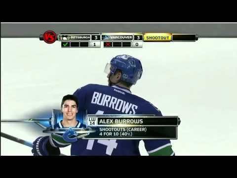 Pens-Canucks Season Opener - Shoot-Out (10/06/11)
