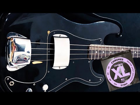 Fender Precision Bass S9 ('79-'82)_D'Addario Flatwounds