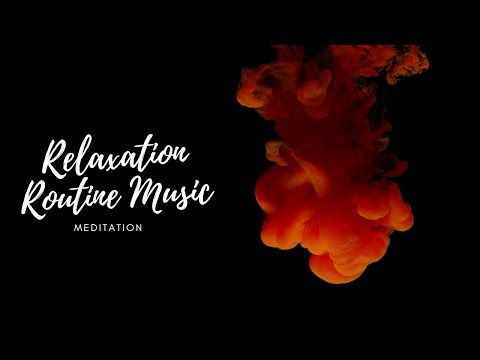 Relaxation Routine Music - Meditation - Ink in Water 4K Edition