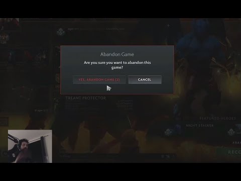 Gorgc RAGE QUIT abandons the game