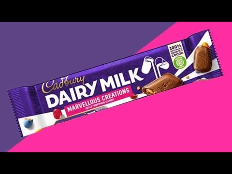 CADBURY DAIRY MILK MARVELLOUS CREATIONS JELLY POPPING CANDY CHOCOLATE BAR