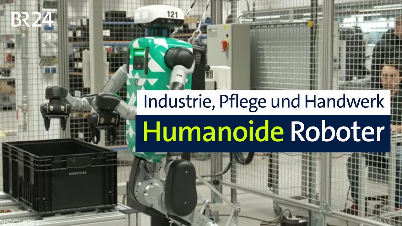 Humanoide Roboter – Schaeffler mischt beim Mega-Trend mit | BR24