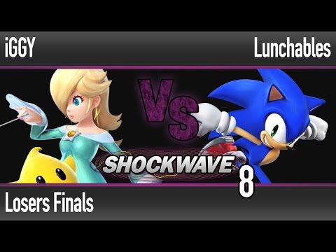 Shockwave 8 - iGGY (Rosalina) vs Lunchables (Sonic) - Losers Finals