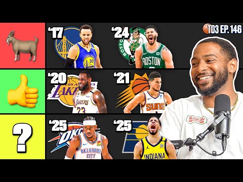 We Put The Last 20 NBA Finals Teams In A Tier List | Ep. 146