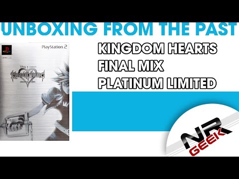 Kingdom Hearts Final Mix - Platinum Limited - Unboxing from the past (1080p, 60fps)