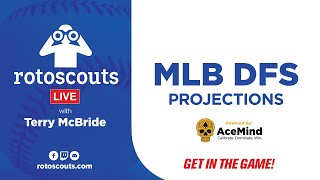 MLB DFS Strategy - DraftKings & FanDuel Tuesday Main Slate 4/16 rotoscouts MLB Lineup Card LIVE