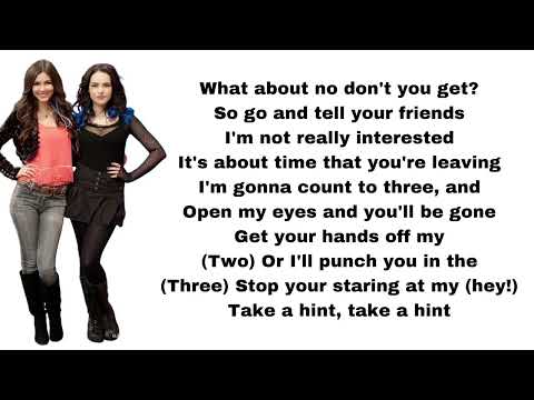 Victorious - Take a hint (lyrics)