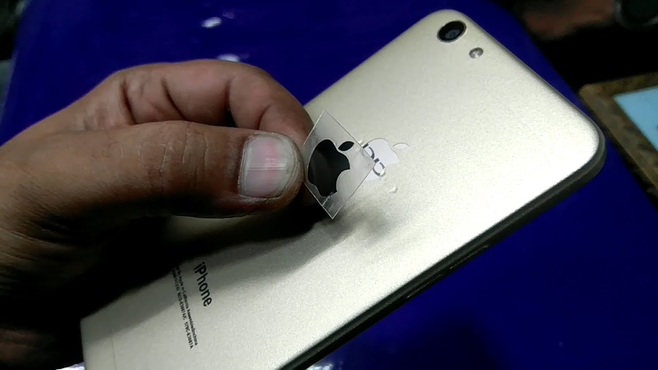 Convert oppo mi vivo any mobile in iphone wrapping cell phone in foil - wrapping paper phone