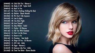 Pop 2019 Hits | Maroon 5, Taylor Swift, Ed Sheeran, Adele, Shawn Mendes, Charlie Puth, Sam Smith