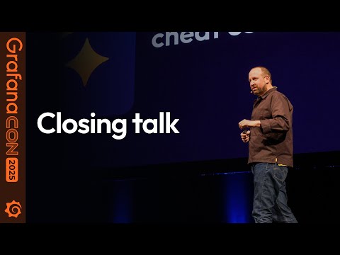 Why Open Source is in our DNA at Grafana Labs | GrafanaCON 2025 Closing Keynote: