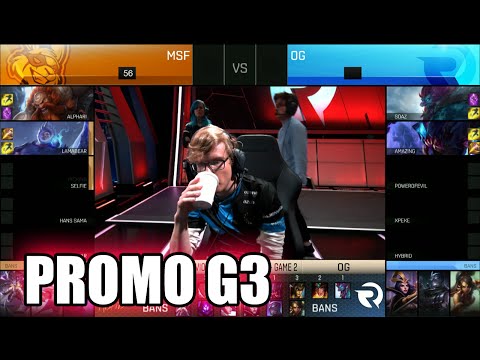 Origen vs Misfits | Game 3 S7 EU LCS Spring 2017 Promotion Tournament | OG vs MSF G3 1080p