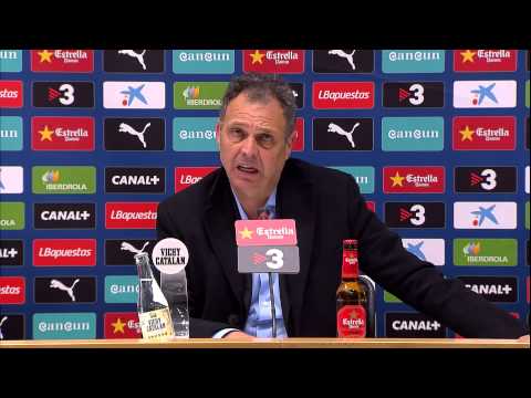 Rueda de Prensa de Caparrós tras el RCD Espanyol (3-2) RCD Mallorca - HD