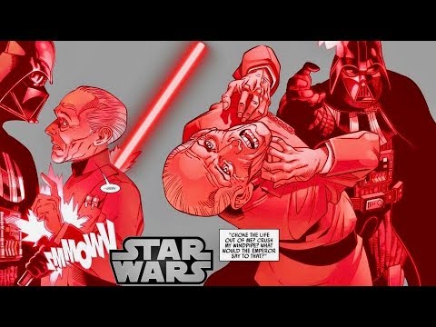 How Tarkin Pushed Vader Too Far and Was Almost Killed by the Sith Lord! (Canon)