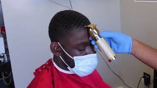 BARBER TUTORIAL:360 WAVES | MID TAPER | EASY STEPS TO FOLLO!!