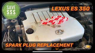 Lexus ES 350 How To Replace Spark Plugs 2012 - 2018 V6
