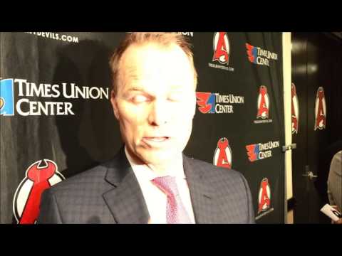 Albany Devils leaving full press conference 1/31/17