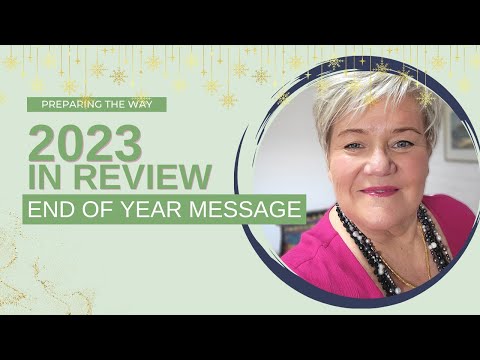 End of life doula training - Preparing the Way. Helen's end-of-year message for 2023