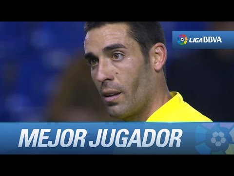 Bruno Soriano es el mejor jugador de la jornada 18 por su actuación en el Deportivo - Villarreal CF