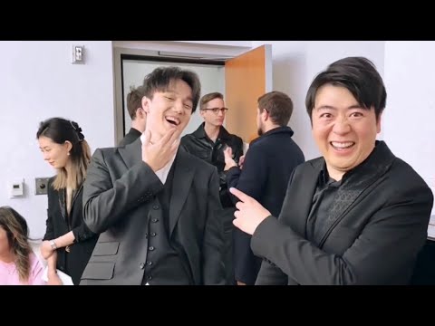 #димаш 迪玛希Dimash at the concert of his friend Lang Lang /New Vlog 24.02.23