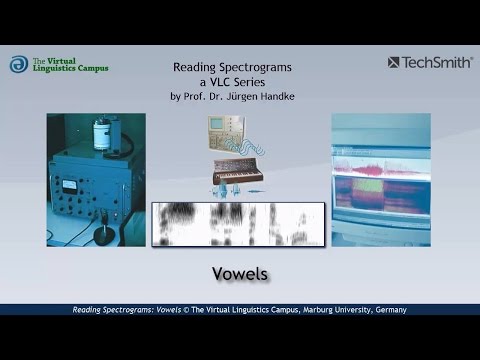 PHO_211 - Reading Spectrograms: Vowels