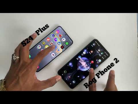 Samsung S24 Plus vs Asus Rog Phone 5 Pubg Test