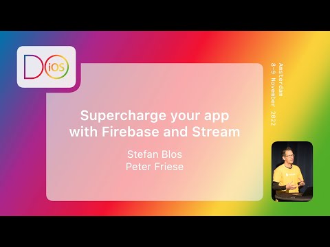 Supercharge your app with Firebase and Stream - Stefan Blos and Peter Friese - Do iOS 2022 (English) thumbnail