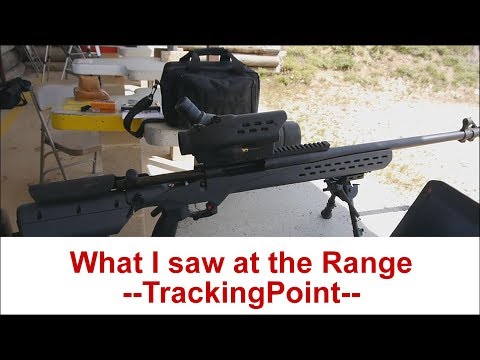 Trackingpoint at the Range
