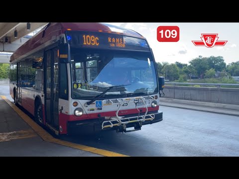 (Ride) On the TTC 109C Ranee Southbound to Eglinton West Station 